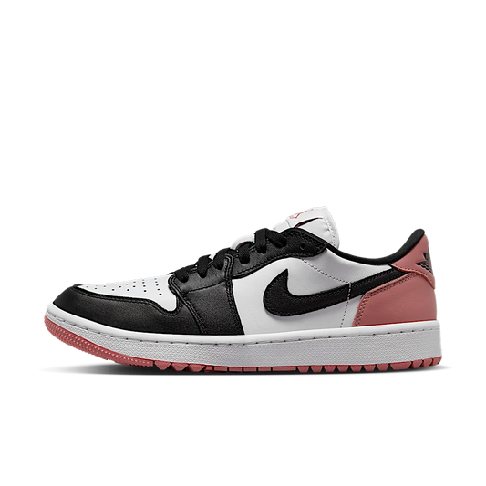 Overkicks - Air Jordan 1 Retro Low Golf Rust Pink (DD9315-106) - vista lateral