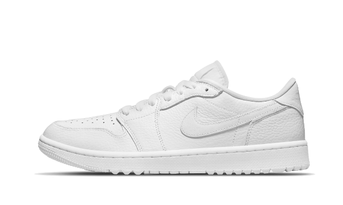 Overkicks - Air Jordan 1 Retro Low Golf Triple White (DD9315-101) - vista lateral