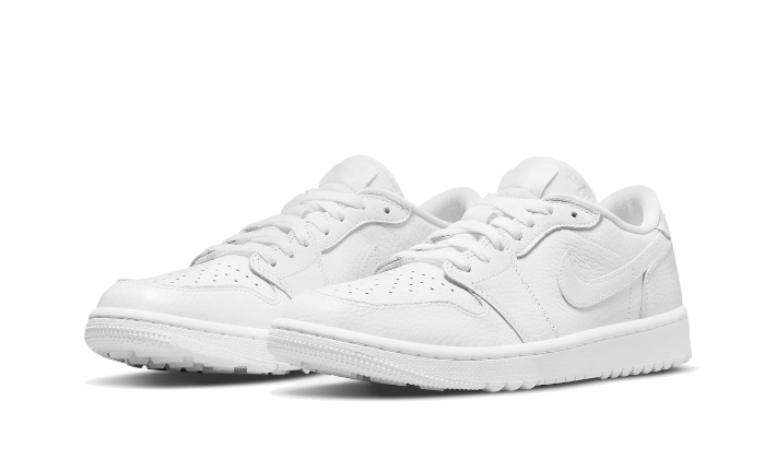 Overkicks - Air Jordan 1 Retro Low Golf Triple White (DD9315-101) - vista trasera