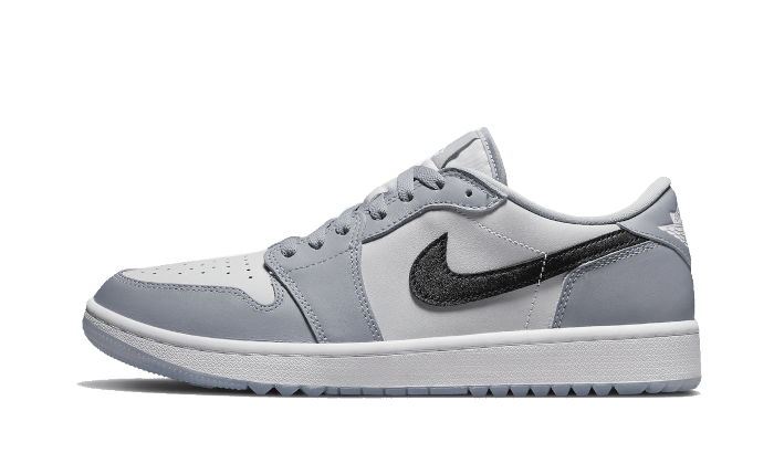Overkicks - Air Jordan 1 Retro Low Golf Wolf Grey (DD9315-002) - vista lateral