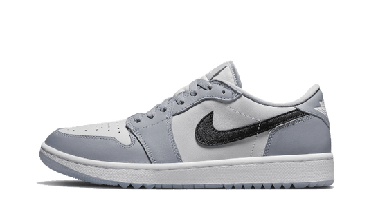 Overkicks - Air Jordan 1 Retro Low Golf Wolf Grey (DD9315-002) - vista lateral