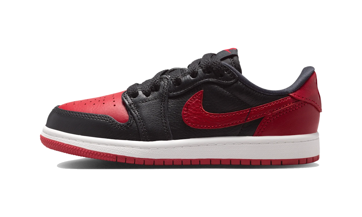 Overkicks - Air Jordan 1 Retro Low OG Banned (PS) (IW6278-001) - vista lateral