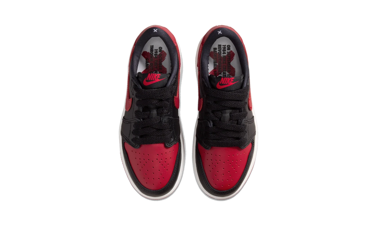 Overkicks - Air Jordan 1 Retro Low OG Banned (PS) (IW6278-001) - imagen 5