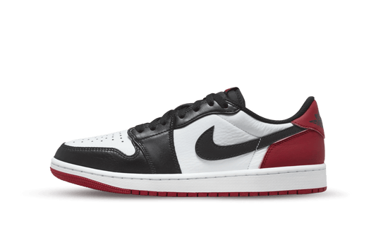 Overkicks - Air Jordan 1 Retro Low OG Black Toe (2023) (CZ0790-106) - vista lateral