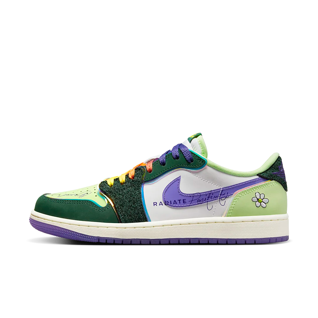 Overkicks - Air Jordan 1 Retro Low OG Doernbecher (2023) (FD9665-351) - vista lateral