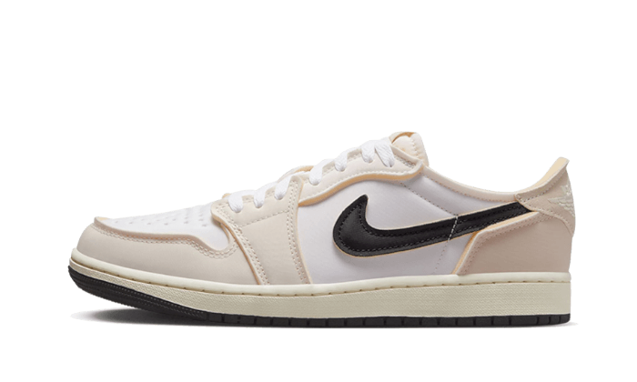 Overkicks - Air Jordan 1 Retro Low OG EX Coconut Milk (DV0982-100) - vista lateral