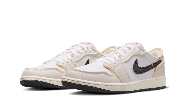 Overkicks - Air Jordan 1 Retro Low OG EX Coconut Milk (DV0982-100) - vista trasera