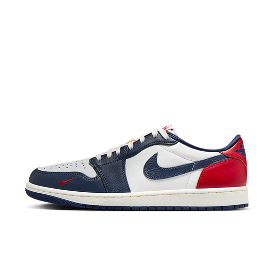 Overkicks - Air Jordan 1 Retro Low OG Howard University (HQ2993-100) - vista lateral
