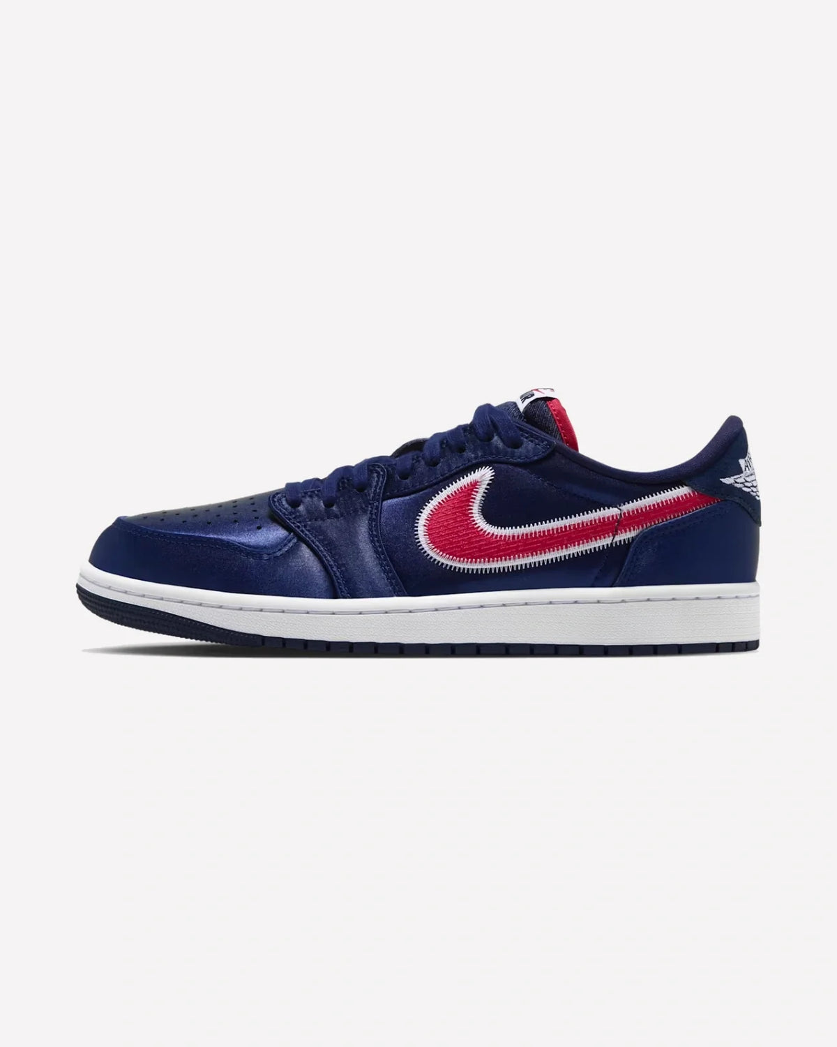 Overkicks - Air Jordan 1 Retro Low OG Howard University Bison (IX8478-410) - vista lateral