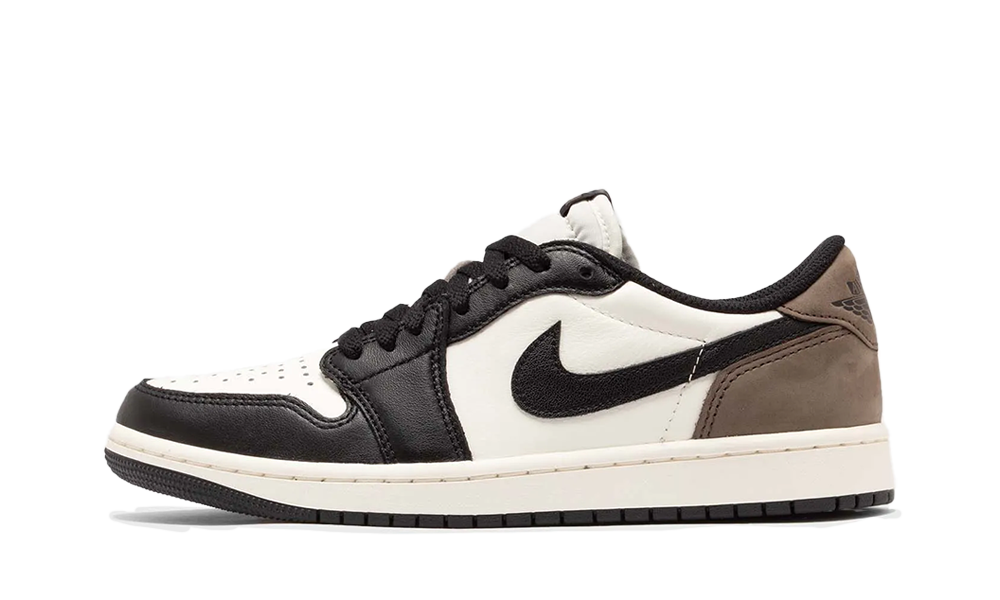 Overkicks - Air Jordan 1 Retro Low OG Mocha (GS) (CZ0858-102) - vista lateral