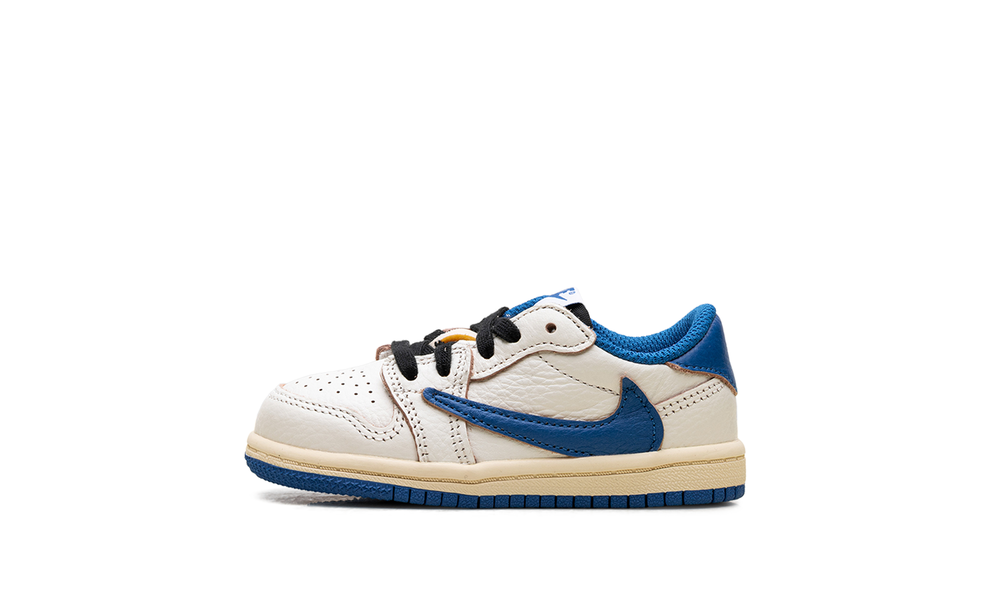 Air Jordan 1 Retro Low OG SP Fragment x Travis Scott Sail Military Blu ...