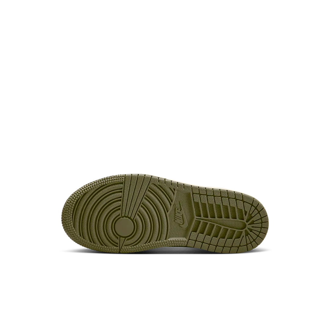 Overkicks - Air Jordan 1 Retro Low OG SP Travis Scott Medium Olive (PS) (DO5442-200) - imagen 4