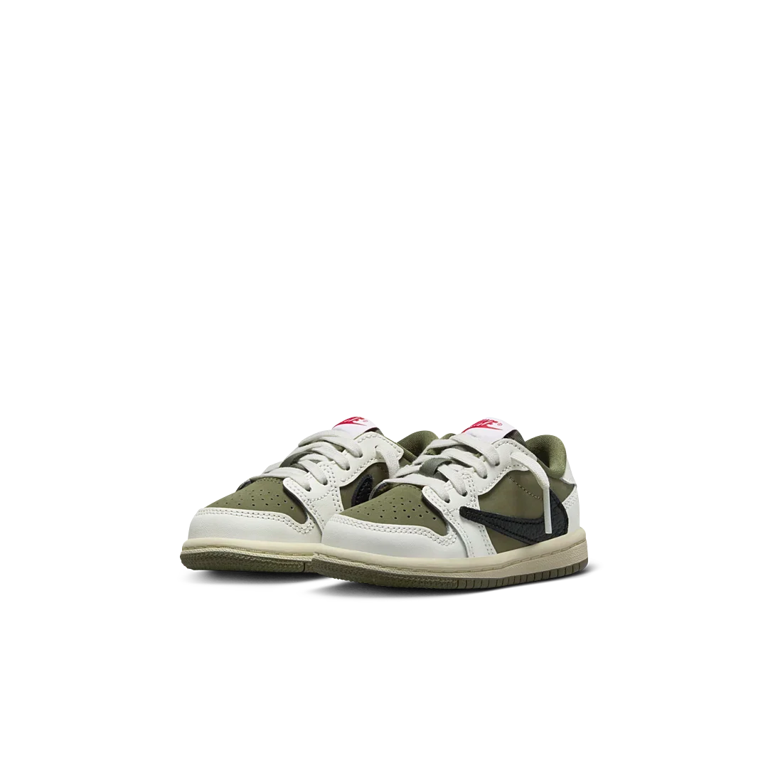 Overkicks - Air Jordan 1 Retro Low OG SP Travis Scott Medium Olive (TD) (DO5441-200) - imagen 2