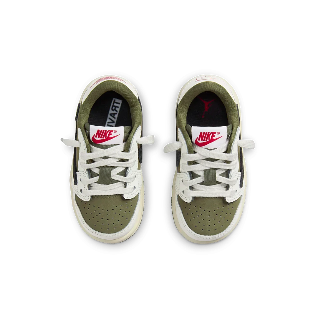 Overkicks - Air Jordan 1 Retro Low OG SP Travis Scott Medium Olive (TD) (DO5441-200) - imagen 3