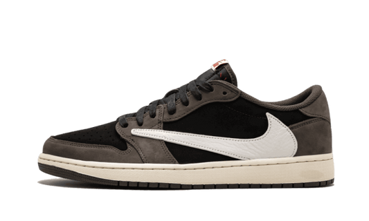 Overkicks - Air Jordan 1 Retro Low OG SP Travis Scott Mocha (CQ4277-001) - vista lateral