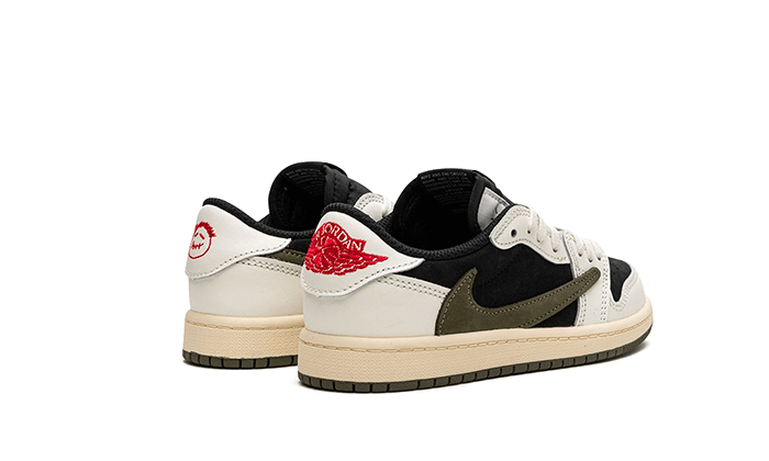 Overkicks - Air Jordan 1 Retro Low OG SP Travis Scott Olive (PS) (DZ5909-106) - imagen 3