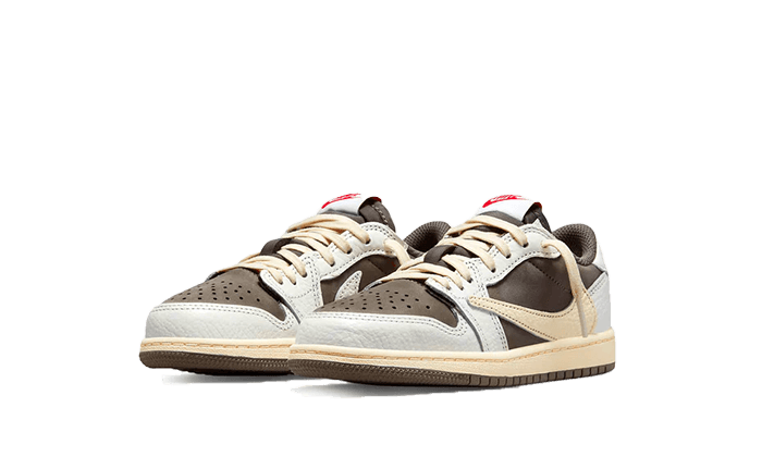 Overkicks - Air Jordan 1 Retro Low OG SP Travis Scott Reverse Mocha (PS) (DO5442-162) - imagen 2