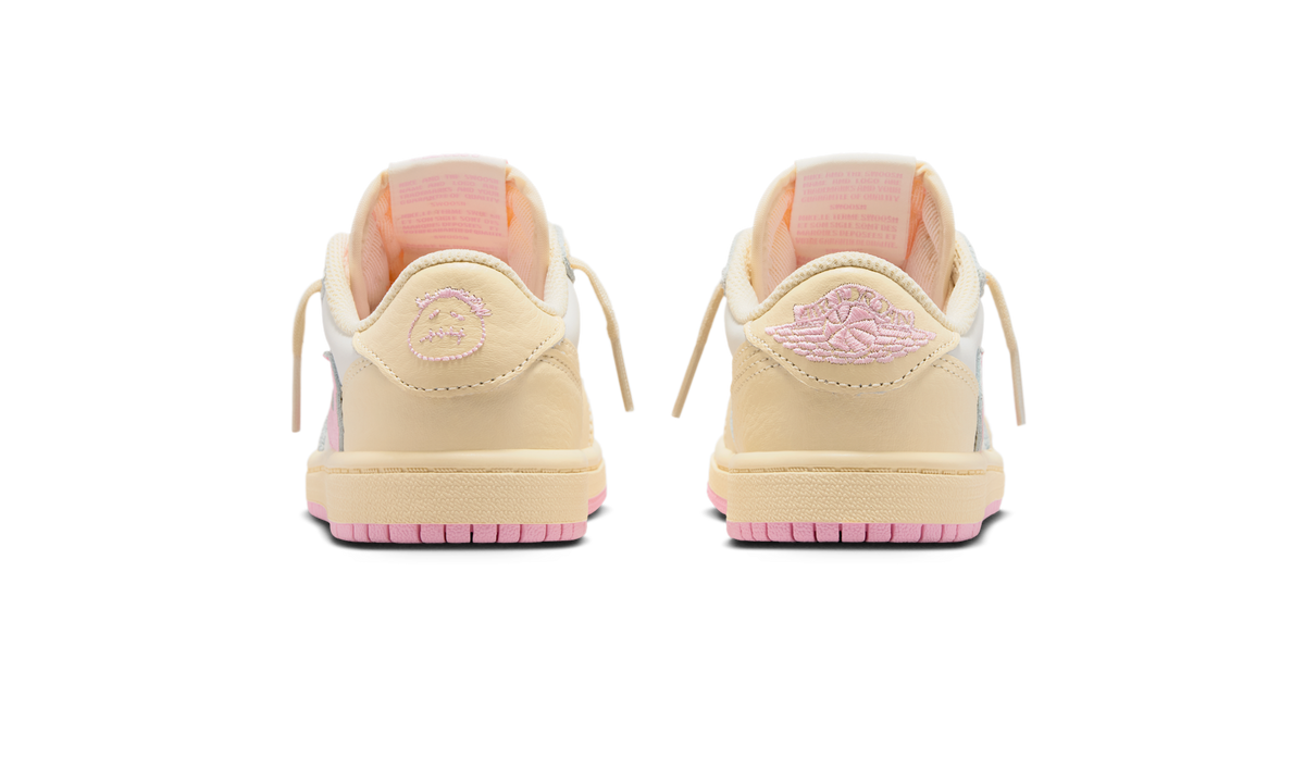 Overkicks - Air Jordan 1 Retro Low OG SP Travis Scott Shy Pink (PS) (IQ7605-100) - imagen 6