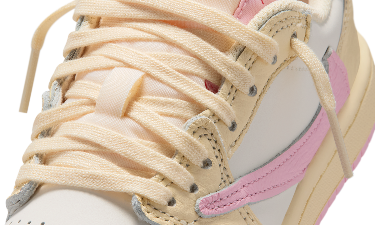 Overkicks - Air Jordan 1 Retro Low OG SP Travis Scott Shy Pink (PS) (IQ7605-100) - imagen 7