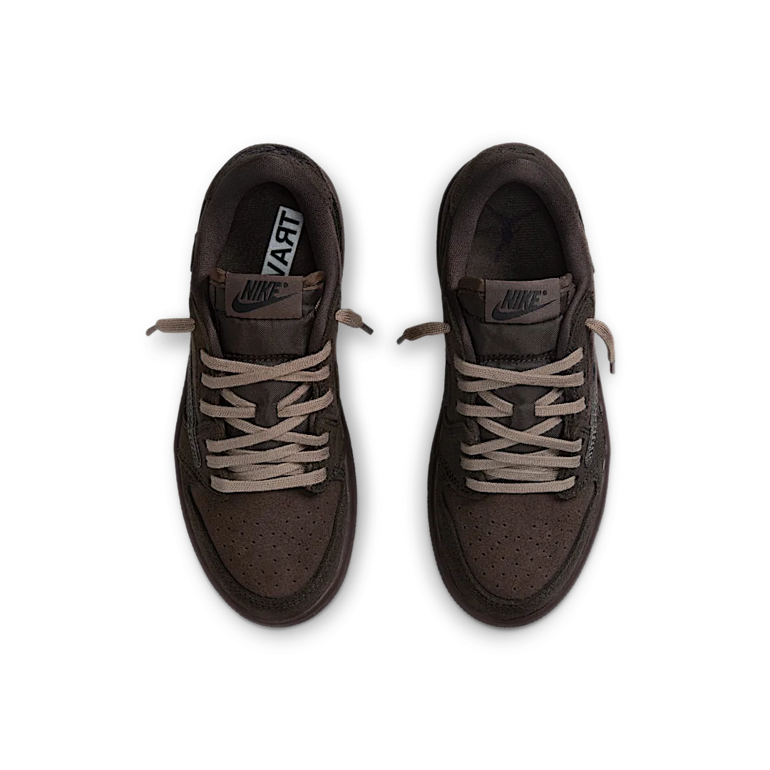 Overkicks - Air Jordan 1 Retro Low OG SP Travis Scott Velvet Brown (PS) (DO5442-202) - imagen 3