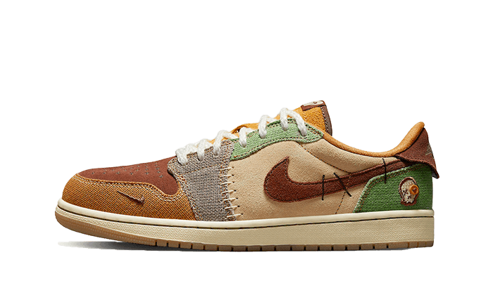 Overkicks - Air Jordan 1 Retro Low OG Zion Williamson Voodoo (DZ7292-200) - vista lateral
