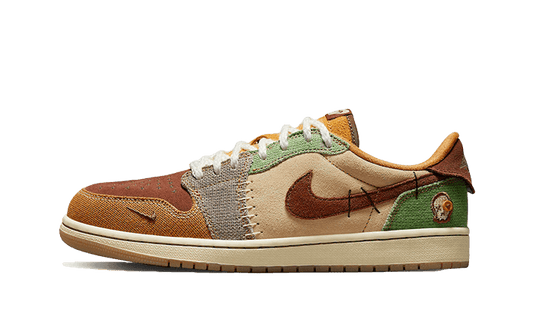 Overkicks - Air Jordan 1 Retro Low OG Zion Williamson Voodoo (DZ7292-200) - vista lateral