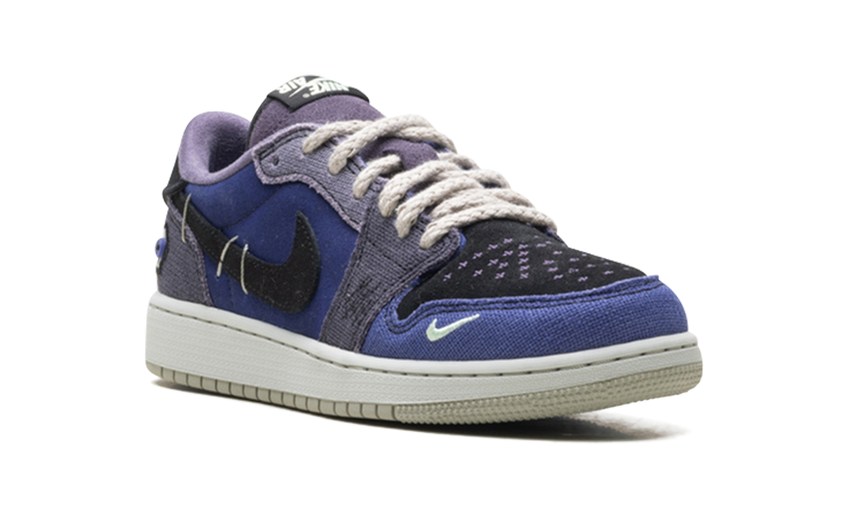 Overkicks - Air Jordan 1 Retro Low OG Zion Williamson Voodoo Alternate (IH2725-500) - detalle lateral interior
