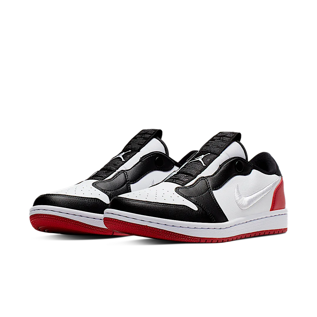 Overkicks - Air Jordan 1 Retro Low Slip Black Toe (AV3918-102) - vista trasera