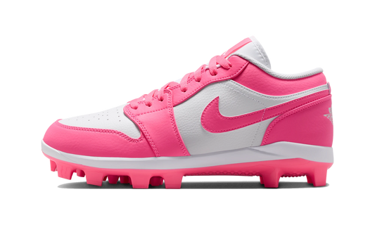Overkicks - Air Jordan 1 Retro MCS Low White Digital Pink (CJ8524-103) - vista lateral