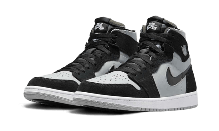 Overkicks - Air Jordan 1 Zoom CMFT Black Light Smoke Grey (CT0978-001) - vista trasera