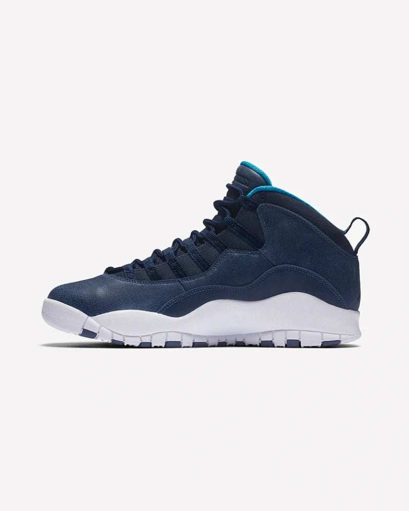 Overkicks - Air Jordan 10 Retro Los Angeles (310805-404) - vista lateral