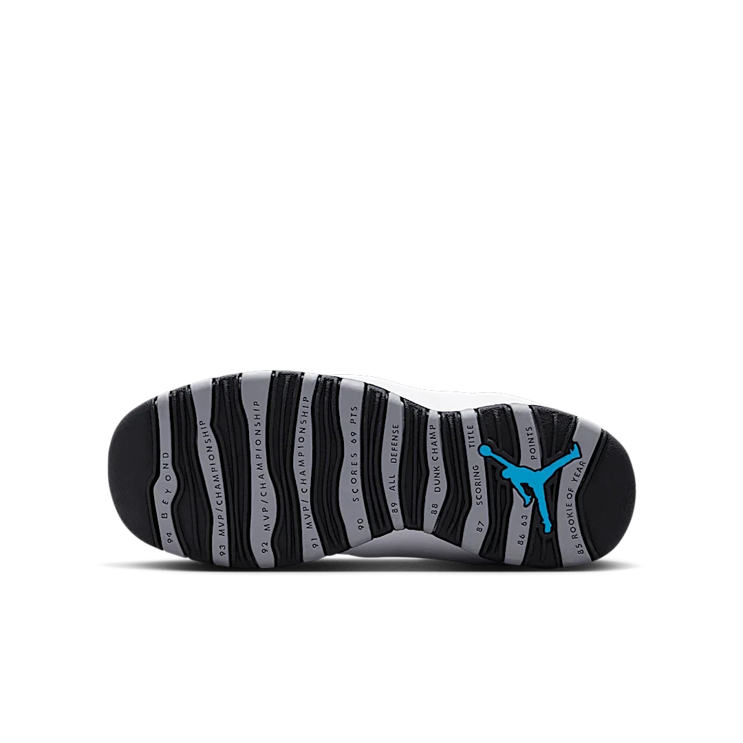 Overkicks - Air Jordan 10 Retro Steel (2025) (GS) (IB7359-104) - imagen 4
