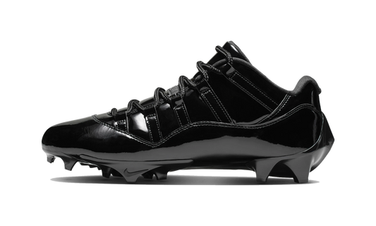 Overkicks - Air Jordan 11 Low TD Black Anthracite Metallic Silver (IQ8113-001) - vista lateral