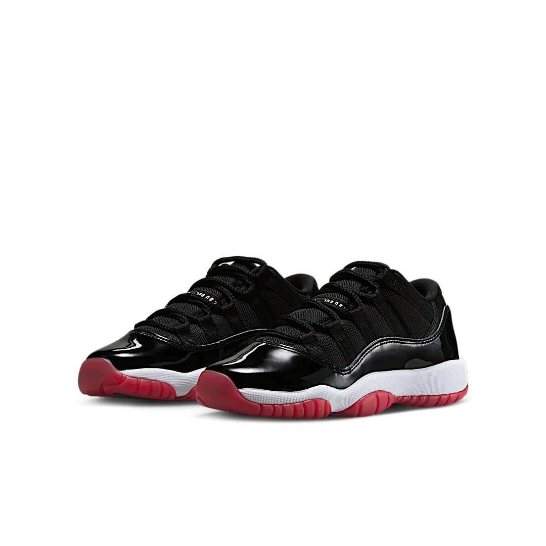 Overkicks - Air Jordan 11 Retro Low Bred (GS) (2025) (FV5121-006) - imagen 2