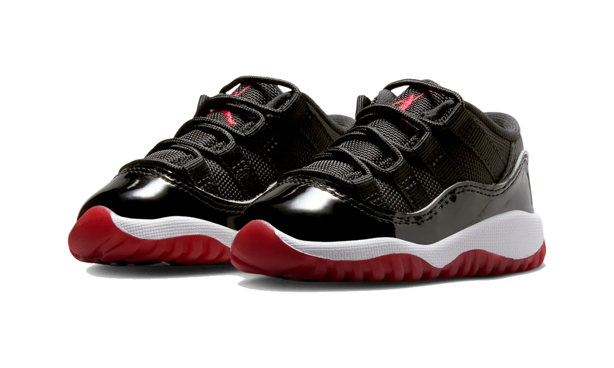 Overkicks - Air Jordan 11 Retro Low Bred (TD) (2025) (FV5120-006) - imagen 2