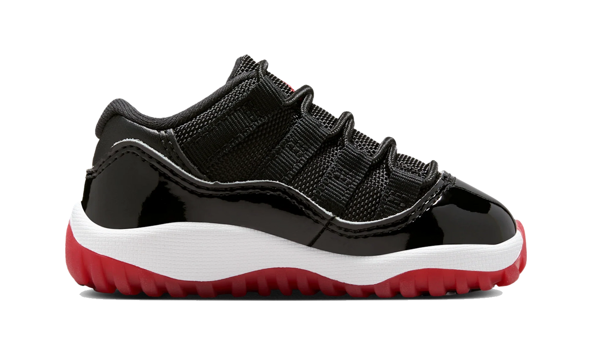 Overkicks - Air Jordan 11 Retro Low Bred (TD) (2025) (FV5120-006) - imagen 4