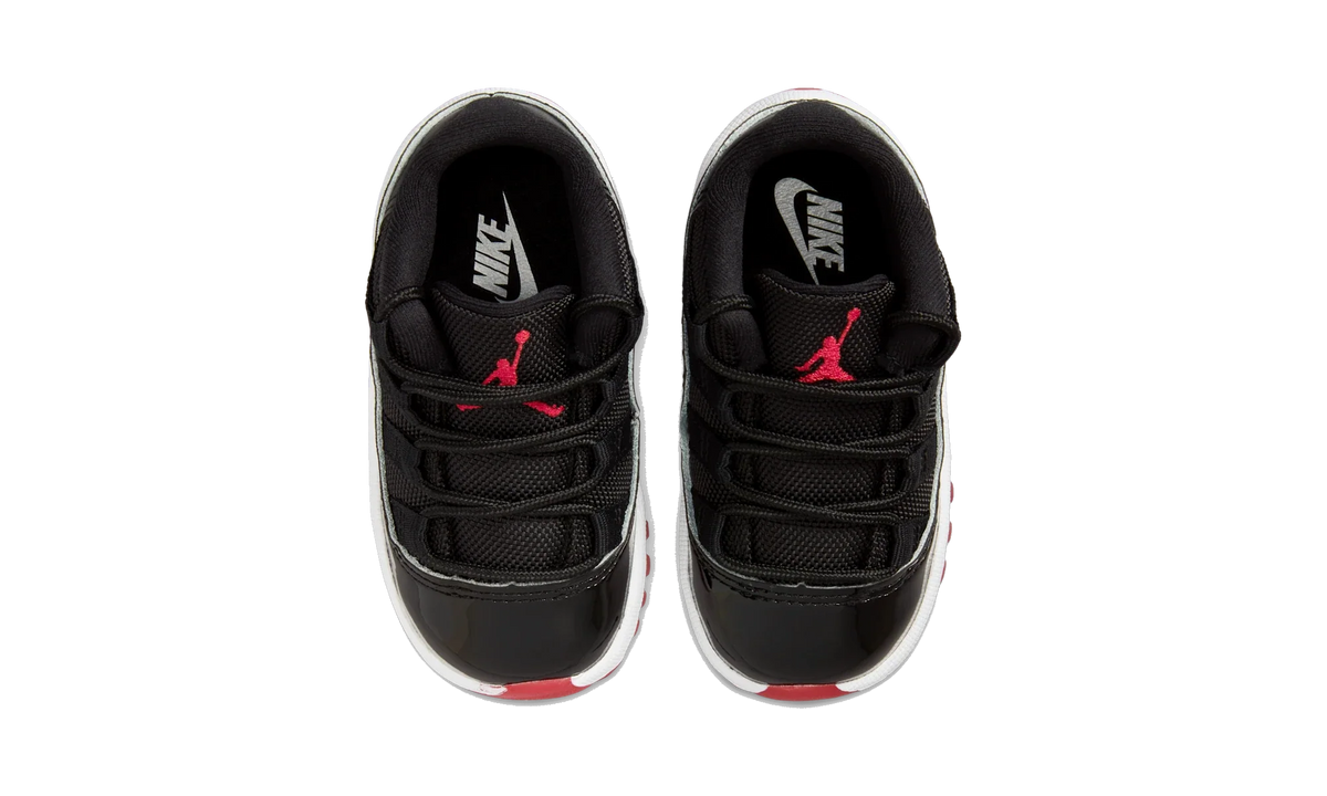 Overkicks - Air Jordan 11 Retro Low Bred (TD) (2025) (FV5120-006) - imagen 5