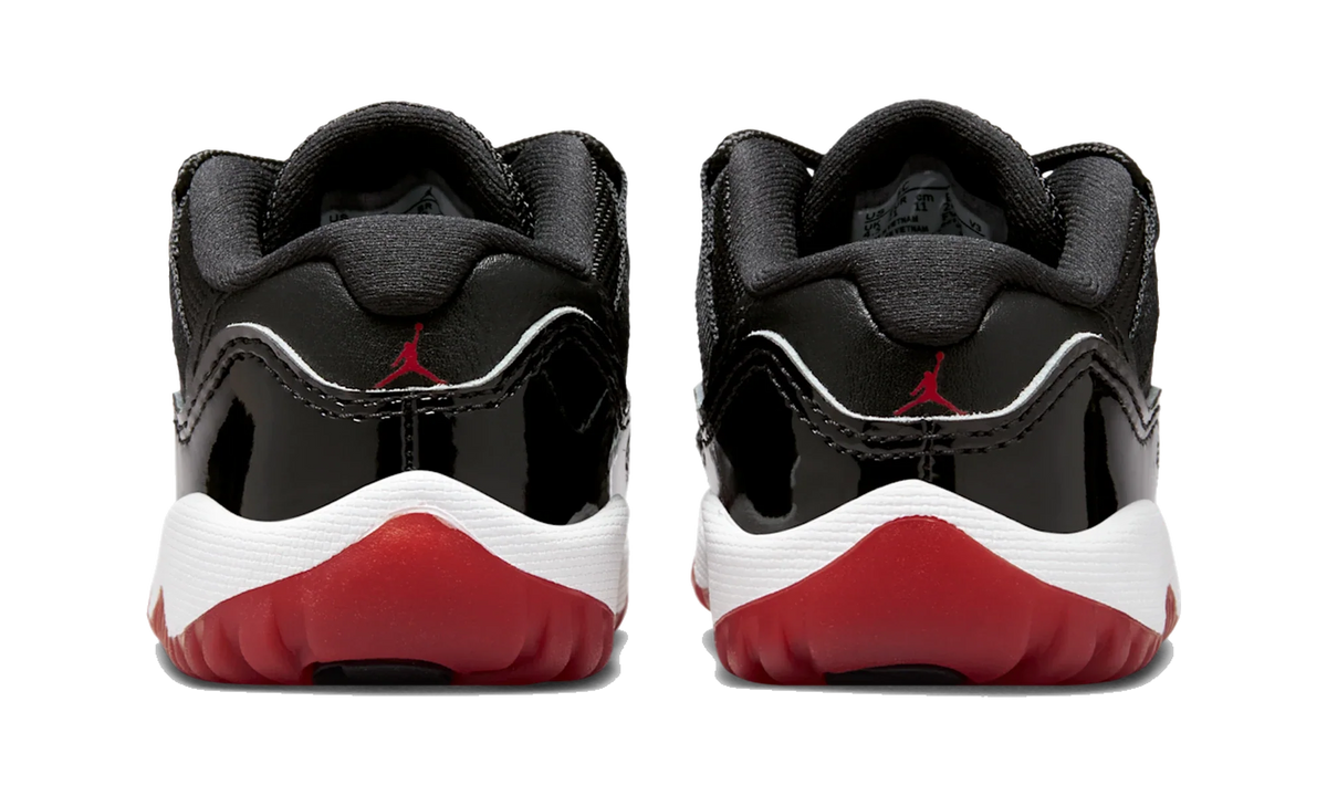 Overkicks - Air Jordan 11 Retro Low Bred (TD) (2025) (FV5120-006) - imagen 6
