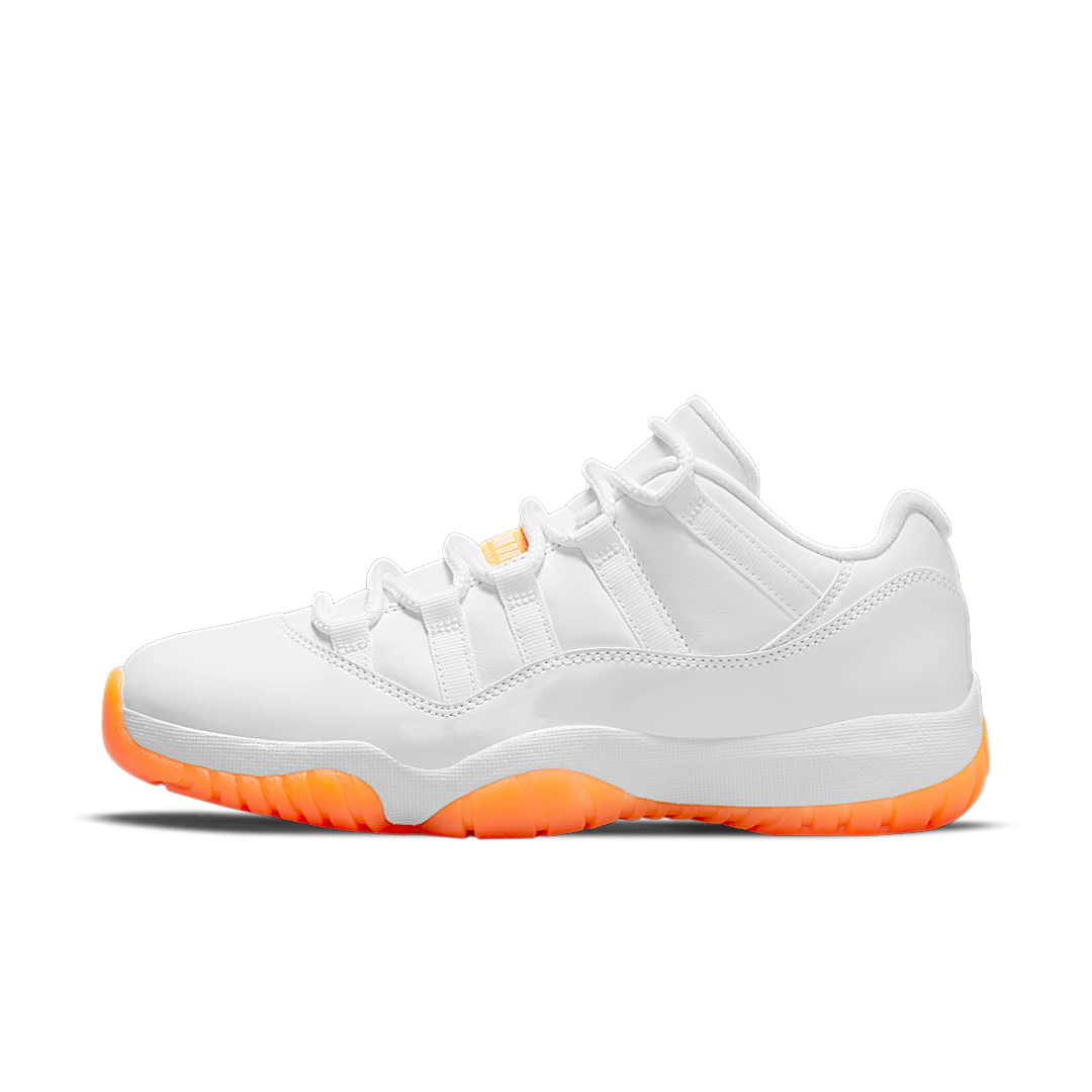 Overkicks - Air Jordan 11 Retro Low Citrus (2021) (AH7860-139) - vista lateral
