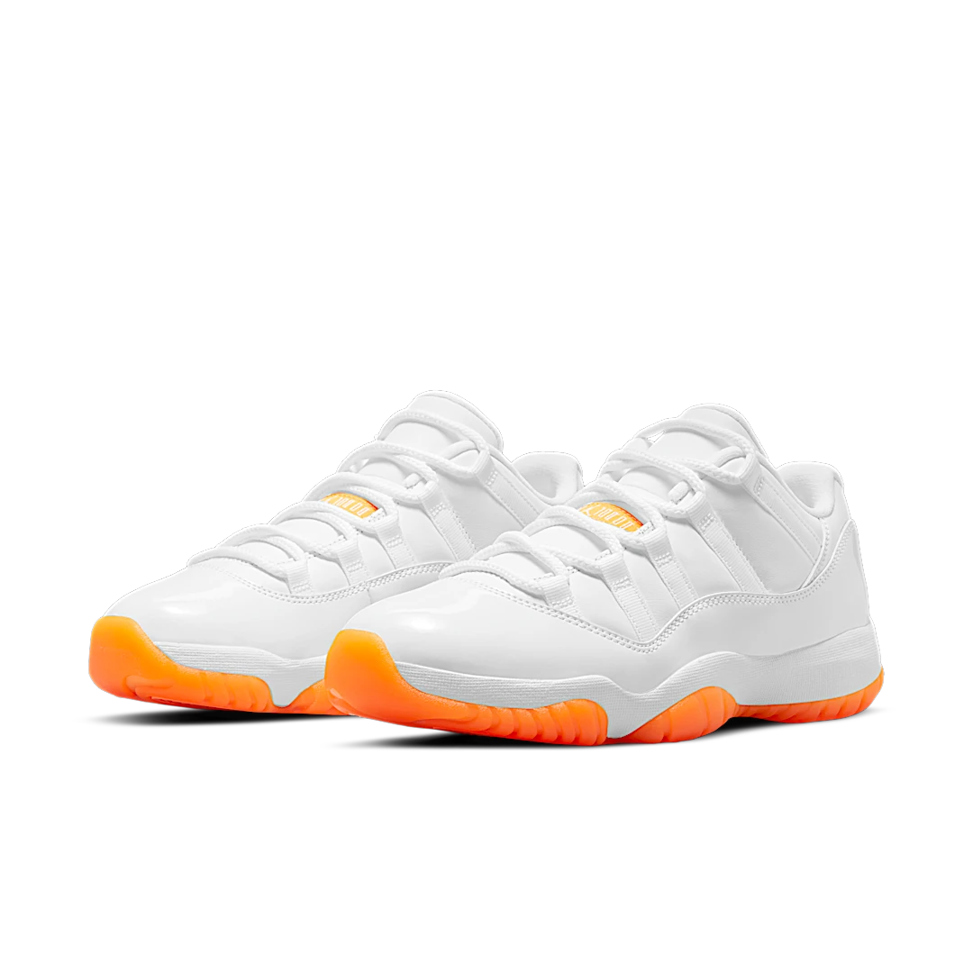 Overkicks - Air Jordan 11 Retro Low Citrus (2021) (AH7860-139) - vista trasera