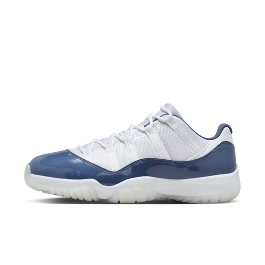 Overkicks - Air Jordan 11 Retro Low Diffused Blue (FV5104-104) - vista lateral
