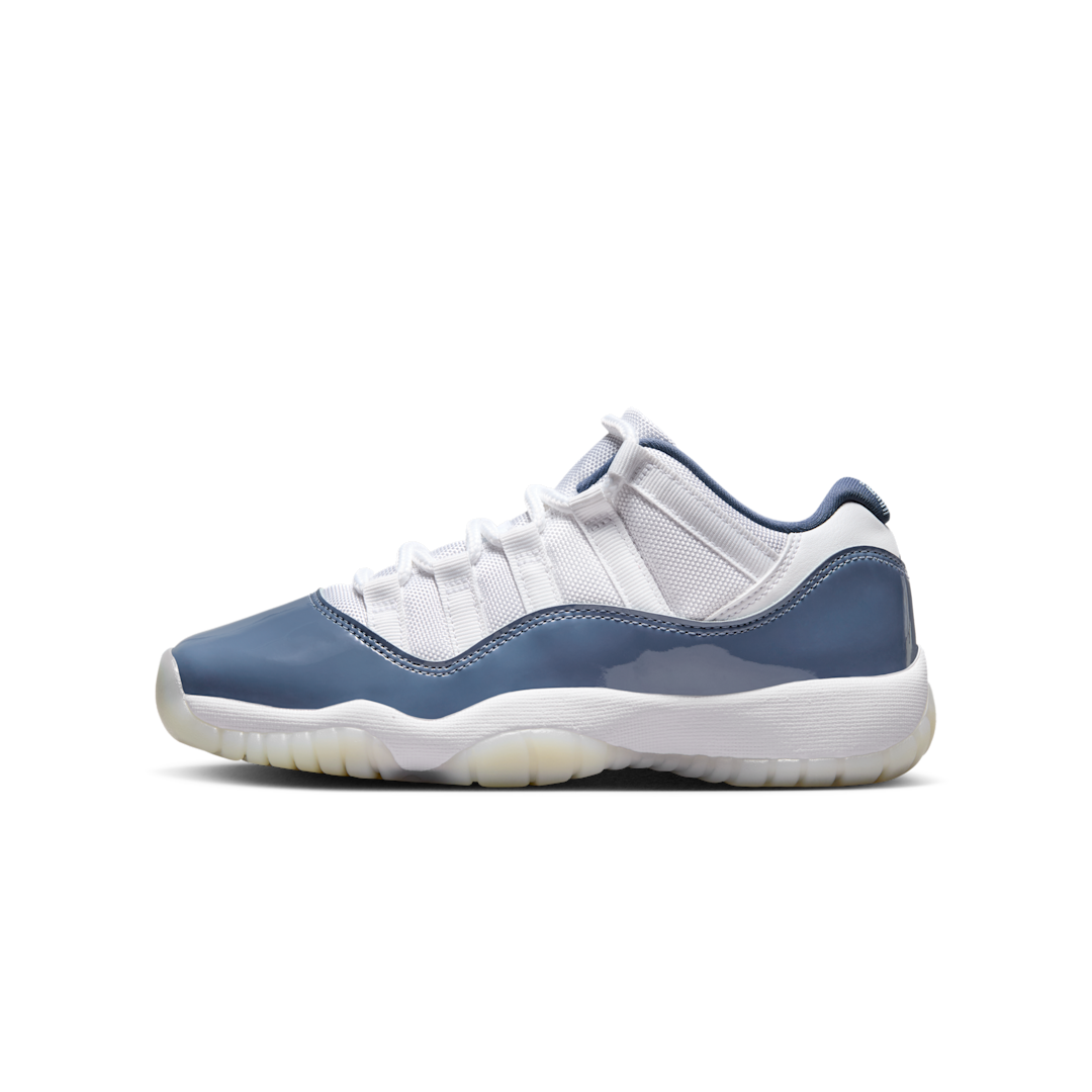 Overkicks - Air Jordan 11 Retro Low Diffused Blue (GS) (FV5121-104) - vista lateral