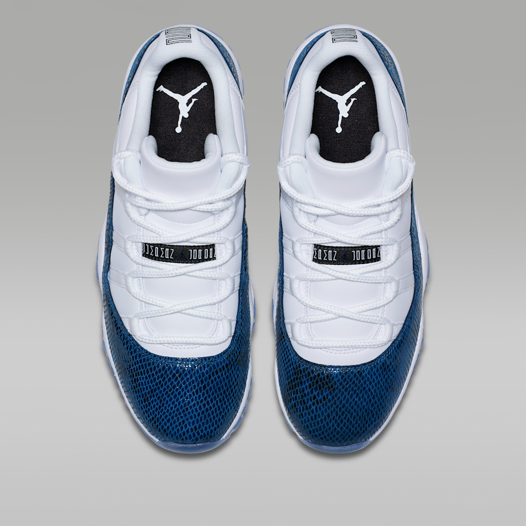 Overkicks - Air Jordan 11 Retro Low Snake Navy (2019) (CD6846-102) - par completo
