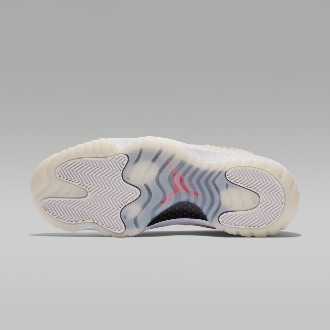 Overkicks - Air Jordan 11 Retro Platinum Tint (378037-016) - detalle suela