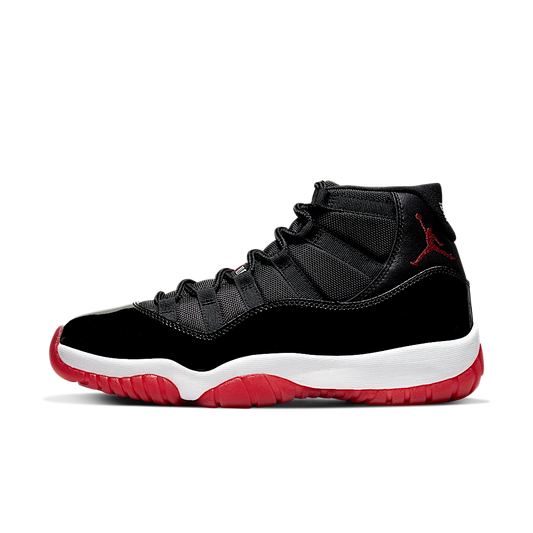 Overkicks - Air Jordan 11 Retro Playoffs Bred (2019) (378037-061) - vista lateral