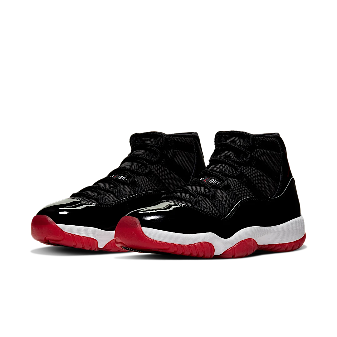 Overkicks - Air Jordan 11 Retro Playoffs Bred (2019) (378037-061) - vista trasera