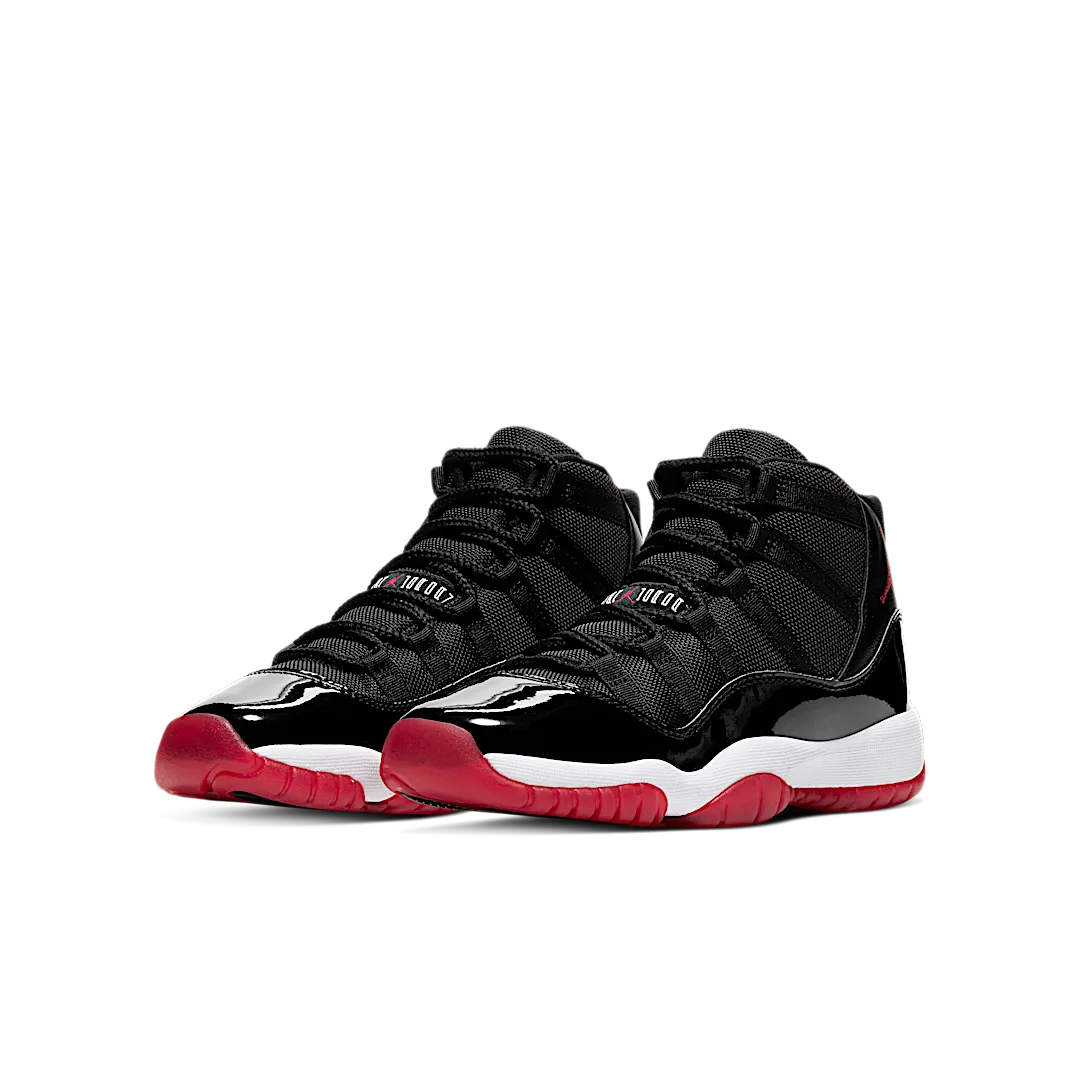 Overkicks - Air Jordan 11 Retro Playoffs Bred (2019) (GS) (378038-061) - imagen 2