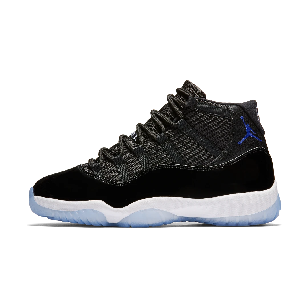 Overkicks - Air Jordan 11 Retro Space Jam (2016) (378037-003) - vista lateral