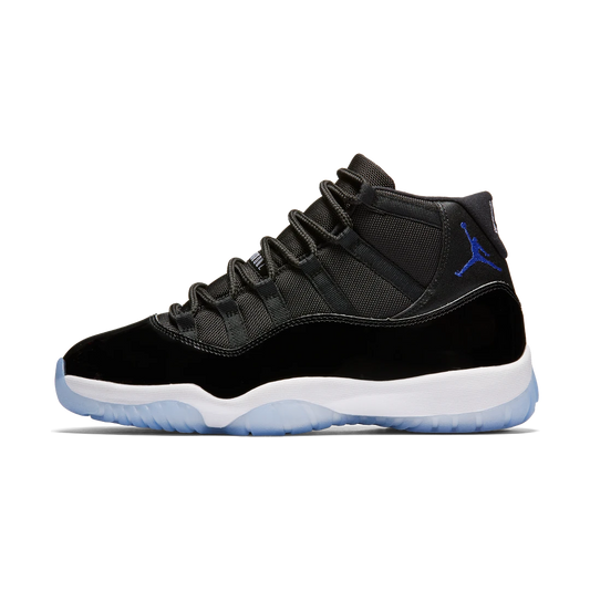 Overkicks - Air Jordan 11 Retro Space Jam (2016) (378037-003) - vista lateral