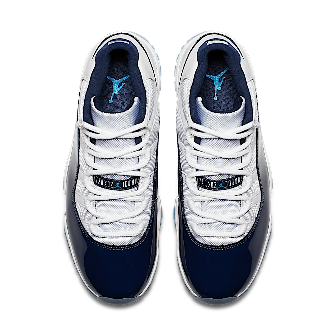 Overkicks - Air Jordan 11 Retro UNC Win Like 82 (378037-123) - par completo